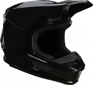 Helmet V1 Plaic, ECE [Black]: Size - 2X