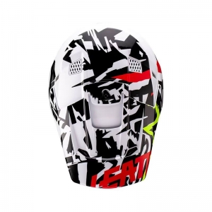 Helmset Moto 3.5 V23 Zebra: Maat - L