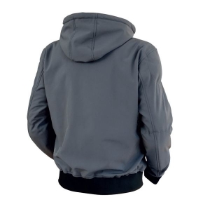 Heren motorjas Unik Racing model Softshell SF-01 kleur: grijs - Grijs, XL