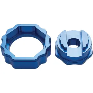 Herramienta de tapa de horquilla para Showa SFF - Azul, anodizado - 38050122