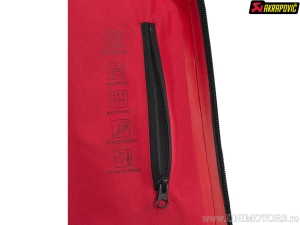 Herren Regenjacke Corpo - Größe: L - Material: 100% Polyester - Farbe: schwarz / rot - Akrapovič