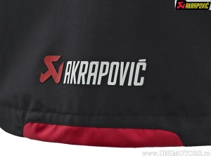 Herren Regenjacke Corpo - Größe: M - Material: 100% Polyester - Farbe: Schwarz / Rot - Akrapovič