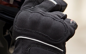 Herren Touring Winterhandschuhe Seventy Modell SD-C43 Schwarz/Grau - WinterTex