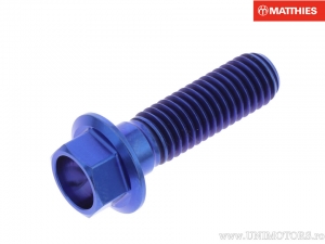 Hexagonális csavar Pro Bolt M8 x 1,25 x 28 mm titán kék - JM