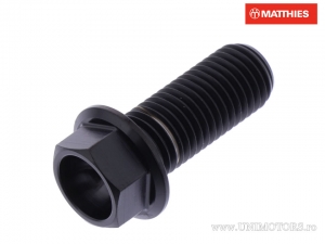 Hexagonal Cap Screw Pro Bolt M10 x 1.25 x 25 mm Black Titanium - JM