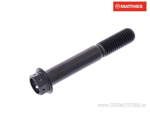 Hexagonal Cap Screw Pro Bolt M10 x 1.25 x 65 mm Titanium Racing Black - JM