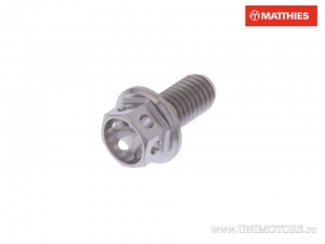 Hexagonal Cap Screw Pro Bolt M5 x 0.80 x 10 mm Titanium Racing Grip - JM