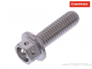 Hexagonal Cap Screw Pro Bolt M6 x 1.00 x 20 mm Stainless Steel A4 Racing - JM