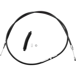 High-Efficiency Black Vinyl Clutch Cable - Black - Standard - 06521431