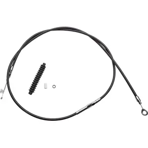 High-Efficiency Black Vinyl Clutch Cable - Black - Standard - 06521503