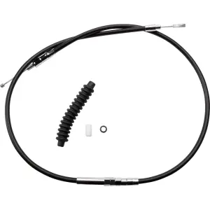 High-Efficiency Black Vinyl Clutch Cable - Black - Standard - 06521511