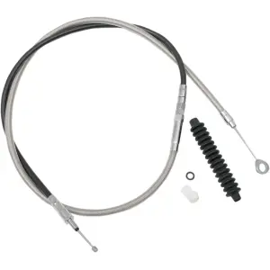 High-Efficiency Braided Stainless Steel Clutch Cable - Chrome - Standard - 06521485