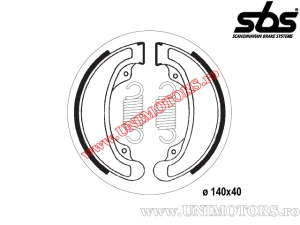 Hintere Bremsbeläge - 140x40mm SBS 2058 - (SBS)