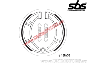 Hintere Bremsbeläge - 160x30mm SBS 2117 - (SBS)