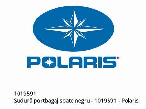 Hintere Gepäckträger-Schweißung schwarz - 1019591 - Polaris