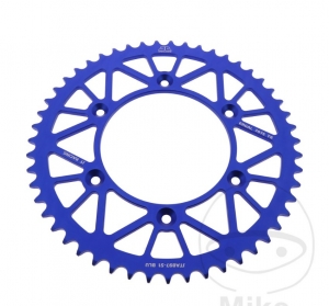 Hinterritzel JTA897.51 BLU (520er Teilung) - Husaberg FE 390 ie Enduro / FE 400 Enduro - E Enduro / FE 450 E Enduro - ie Enduro 