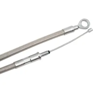 Hocheffizientes Kupplungsseil aus geflochtenem Edelstahl – Chrom – Standard – 06521482
