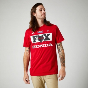 HONDA PREMIUM TEE RED: Μέγεθος - XL
