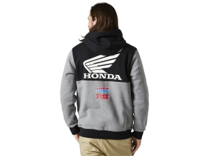 HONDA WING PO FLEECE [HTR GRAPH]: Taille - L