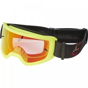 HOOFD VENZ GOGGLE - SPARK [FLO RED]: Maat - OneSize