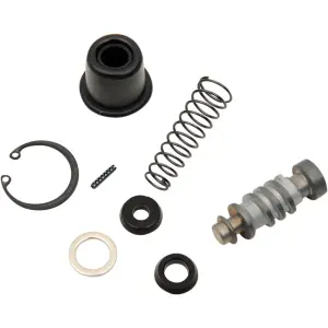 Hoofdremcilinder reparatieset achter - Zwart, Zilver - 17310544