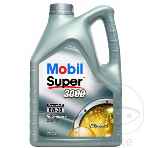 Huile moteur 0W30 3000 5L Mobil - JM