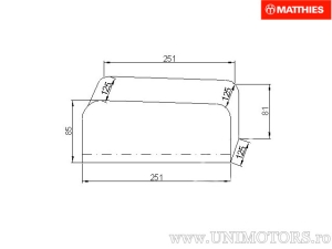 Husa ATV / Quad - 251 x 125cm