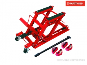 Hydraulic motorcycle lift 400 kg - JM