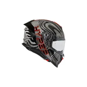 Hyper Carbon PS Helm - Rot, Schwarz - Erwachsene - L - 010118280