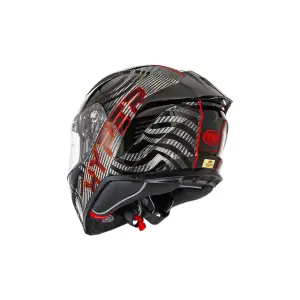 Hyper Carbon PS Helm - Rot, Schwarz - Erwachsene - XS - 010118277