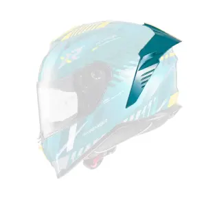Hyper Helm Spoiler - Blau - Erwachsene - Einheitsgröße - 01331600