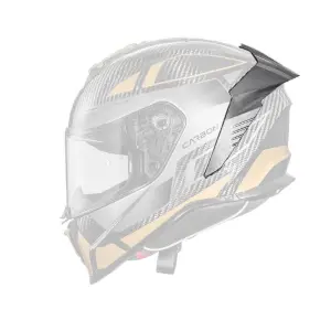 Hyper Helmet Spoiler - Gloss, Gray - Adult - One Size - 01331597