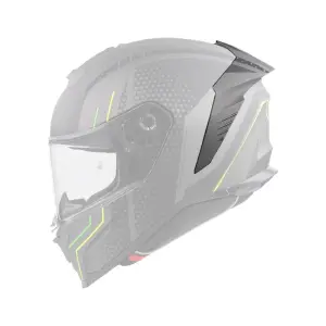 Hyper Helmet Spoiler - Gray - Adult - One Size - 01331602