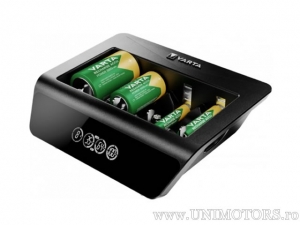 Incarcator 4 baterii LCD Universal Charger+ - Varta