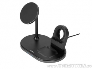 Incarcator wireless Mag Charge Multi 20W pentru Apple iPhone, AirPods și Watch - Hama