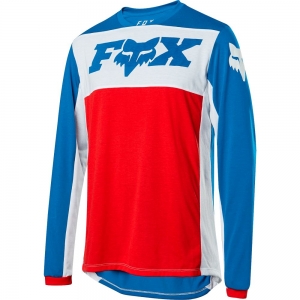 INDICATOR LS WIDE OPEN JERSEY [NVY/RD] : Maat - M