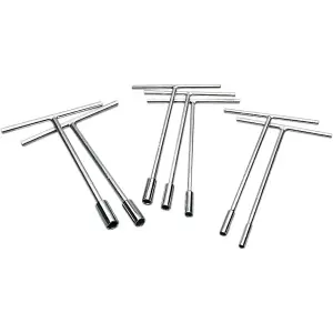 Individual Metric Socket T-Handle - Nickel Pewter - P08097