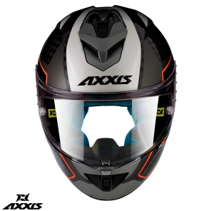 Integraalhelm Axxis model Cobra Rage A2 glanzend carbon - 100% carbon - Glanzend carbon, S (55/56cm)
