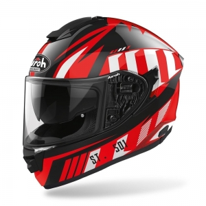 Integraalhelm (full-face) ST.501 Blade glanzend rood: Maat - XL