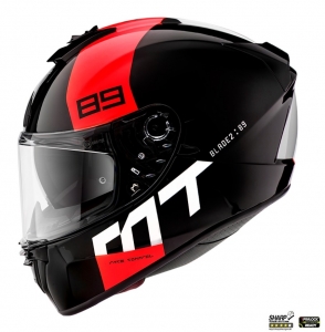 Integraalhelm MT Blade 2 SV 89 B5 glanzend rood (geïntegreerde zonnebril)
