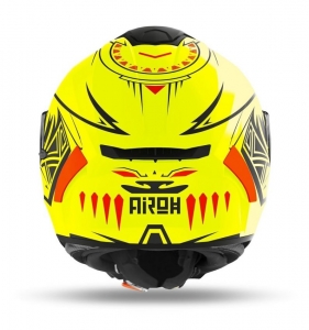 Integralhelm Airoh Spark Vibe matt gelb: Größe - XS