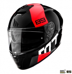 Integralhelm MT Blade 2 SV 89 B5 glänzendes Rot (integriertes Sonnenvisier)