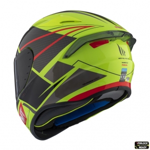 Integralhelm MT Targo Pro Podium D1 glänzend schwarz - Glänzend schwarz, S (55/56cm)