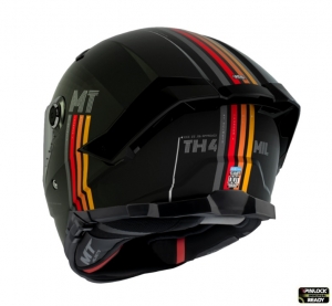 Integralhelm MT Thunder 4 SV MIL A11 matt schwarz (integrierte Sonnenblende) - Matt Schwarz, M (57/58cm)