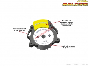 Internal ignition rotor MHR Team II (5518275) - DRR DRX 90 2T LC (2016 ->) - Malossi