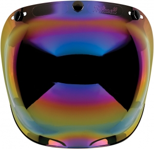 Iridium Mirror Visor (Bubble Visor) Custom Rider Helmet - Le Mans - Le Mans SV