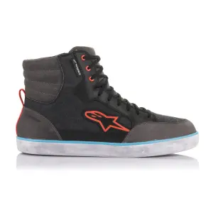 J-6 WP Canvas Riding-Schuhe – Schwarz, Hellblau, Anthrazit – Erwachsene – 34052410