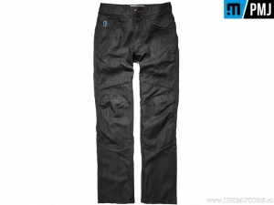 Jeansy motocyklowe / codzienne PMJ Jeans Vegm13 Vegas Black (czarny) - PM Jeans