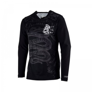 Jersey MTB Gravity 3.0 Negro: Talla - L