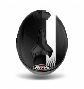 Jet-Helm (offenes Gesicht) Airoh Hunter Simple matt schwarz: Größe - MC
